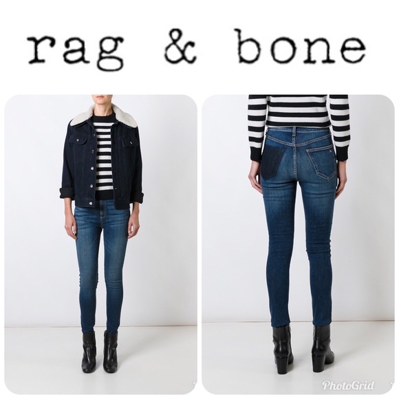 rag & bone Denim - RAG & BONE Eddy Dive Skinny Jeans Size 24 $279!
